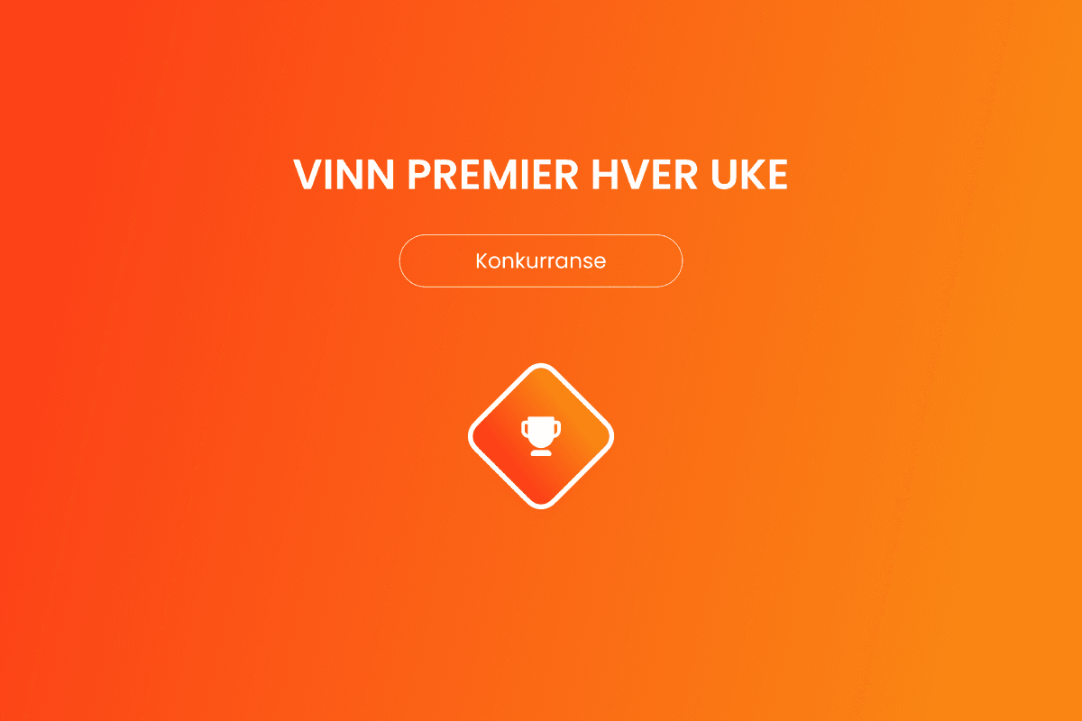 Vi deler ut 1000 kr hver uke til våre aktive brukere
